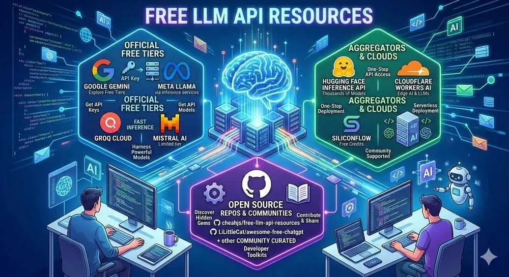 Free LLM API resources，免费大模型 API 资源汇总